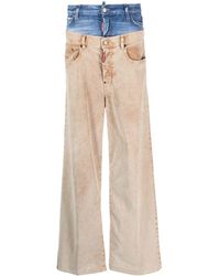 DSquared² - Twin Pack Layered Jeans - Lyst