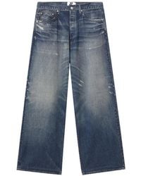 Izzue - Distressed Wide-Leg Jeans - Lyst