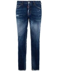 DSquared² - Distressed Jeans - Lyst
