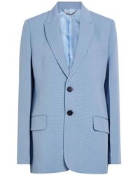 Victoria Beckham - Peak-Lapel Single-Breasted Jacket - Lyst