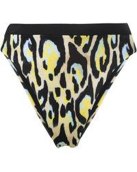 Roberto Cavalli - Jaguar-print Bikini Bottoms - Lyst