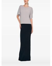 Norma Kamali - Boxy Short Sleeve T-Shirt - Lyst