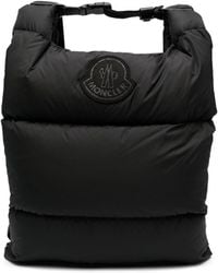 Moncler - Legere Logo-patch Padded Backpack - Lyst