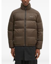 thisisneverthat - Logo-Print Padded Jacket - Lyst