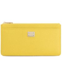Dolce & Gabbana - Large Card Holder With Tag - Lyst
