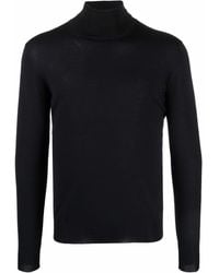 Dell'Oglio - Roll-Neck Merino Jumper - Lyst