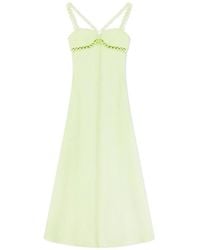 Jonathan Simkhai - Sevilla Sleeveless Midi Dress - Lyst