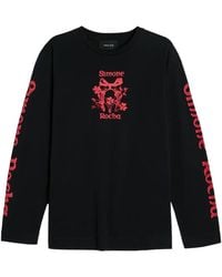 Simone Rocha - Graphic-Print Long-Sleeve T-Shirt - Lyst
