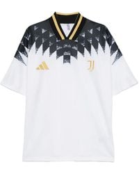 adidas - Juventus Turin Stadium Geometric-Print T-Shirt - Lyst