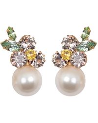 Jennifer Behr - Vivi Faux-Pearl Earrings - Lyst