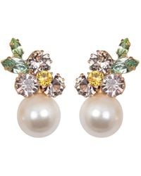 Jennifer Behr - Vivi Faux-Pearl Earrings - Lyst
