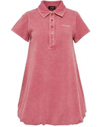we11done - Bubble Polo Mini Dress - Lyst
