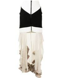 Maticevski Frelate Tiered Skirt - Multicolor
