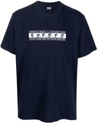 Sporty & Rich - Logo-print Short-sleeved T-shirt - Lyst