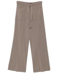 The Seafarer - Pantalones Anchos Con Cinturón - Lyst