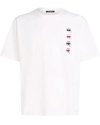 KARL LAGERFELD - Ikon Fusion T-Shirt - Lyst
