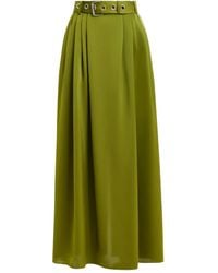 Essentiel Antwerp - Rok Met Ceintuur En Geplooid Detail - Lyst