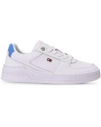 Tommy Hilfiger - Flag Basket Panelled Sneakers - Lyst