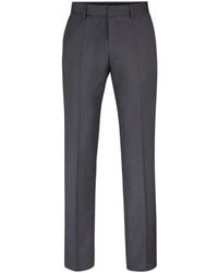 BOSS - Pressed-Crease Tailored Trousers - Lyst