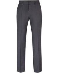 BOSS - Pantalones de vestir con pinzas - Lyst