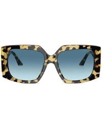Jimmy Choo - Ariana Logo Square Sunglasses - Lyst