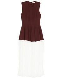 Jonathan Simkhai - Robe Longue À Design Plissé - Lyst