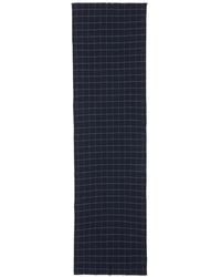 Fedeli - Check-Pattern Scarf - Lyst