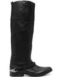 Golden Goose - Charlie Leather Upper Mini Boots For - Lyst