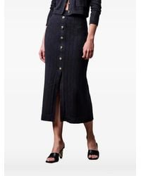 Hevron - Mia Ribbed-Knit Skirt - Lyst