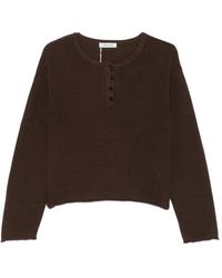 Low Classic - V-Neck Sweater - Lyst