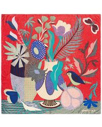 Bimba Y Lola - Floral-Printed Scarf - Lyst