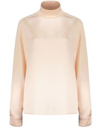 Cedric Charlier - Printed Blouse - Lyst