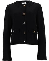 Moschino - Schwarzer Cardigan - Lyst