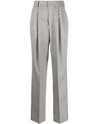 ARMARIUM - High-Waist Straight-Leg Trousers - Lyst