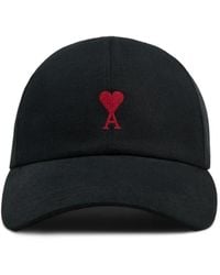 Ami Paris - Chapeau Ami De Coeur À Broderies - Lyst