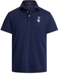 Ralph Lauren - Poloshirt mit Teddy-Stickerei - Lyst