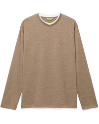 Shanghai Tang - Shou Layered-Detail T-Shirt - Lyst