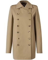 KHAITE - Trenchcoat Met Dubbele Rij Knopen - Lyst