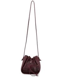 forte_forte - Woven Leather Shoulder Bag - Lyst
