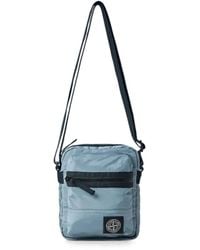 Stone Island - Logo-Patch Cross Body Bag - Lyst