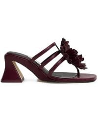 Miista - Sandales Hara À Fleurs Appliquées - Lyst