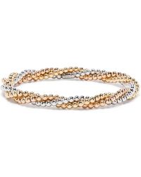 Pragnell - 18Kt Bohemia Three-Row Bracelet - Lyst