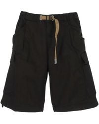 White Sand - Belted Cargo Shorts - Lyst