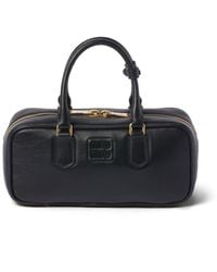 Miu Miu - Mini Arcadie Leather Top-handle Bag - Lyst