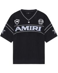 Amiri - Jersey Con Cuello En V - Lyst
