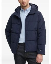 Benetton - Hooded Padded Jacket - Lyst