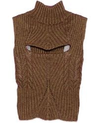 Vivienne Westwood - Mary Corset High-Neck Cut-Out Top - Lyst