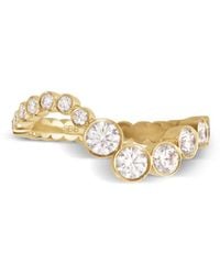 Sophie Bille Brahe - 18Kt Recycled Ensemble Ocean Diamond Ring - Lyst