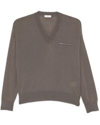 Peserico - V-Neck Sweater - Lyst