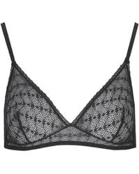 Laura Urbinati - Soutien-Gorge À Dentelle Géométrique - Lyst